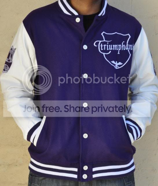 nwt triumphant varsity college base ball letterman jacket